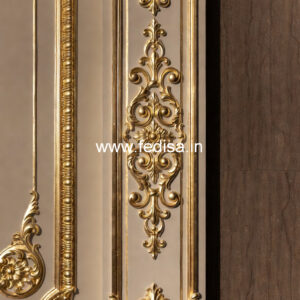 Textured Wall Finish Corner Pop Design No-553
