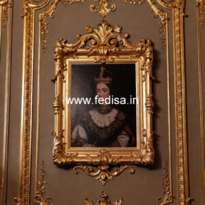 Carved Wall Panels False Ceiling Design For Small Bedroom No-565