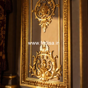 Antique Wall Design White Ceiling Design No-586