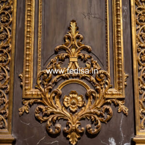 Baroque Wall Design Cement Ceiling Flower Design No-622
