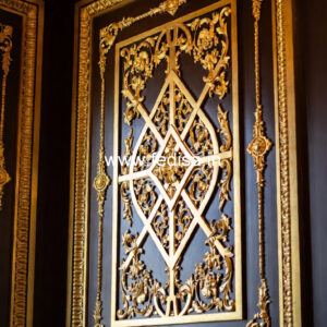 Vintage Wall Design Bedroom Ceiling Design 2026 With Fan No-650