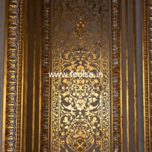 Vintage Wall Design Pvc Ceiling Design For Lobby No-688