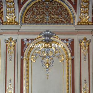 Victorian Wall Design Ceiling Flower Design Paint No-693