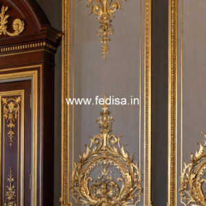 Marble Wall Design Mirror Ceiling Design No-704