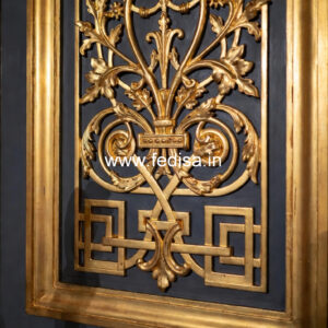 Wall Art Classic Style Wooden Ceiling Design For Bedroom No-722