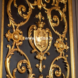 Vintage Wall Design Luxury False Ceiling Design No-764