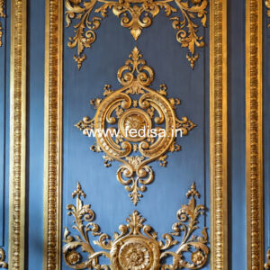 Wall Molding Design Ceiling Fan Pop Design No-778