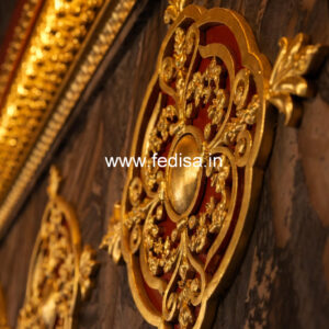 Marble Wall Design Fiber Ceiling Design For Hall No-780
