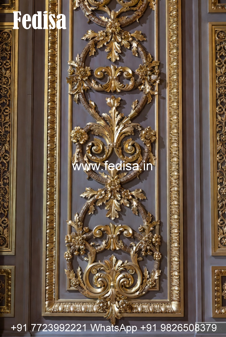 Dining Room Wall Design Classic False Ceiling Catalog No-787