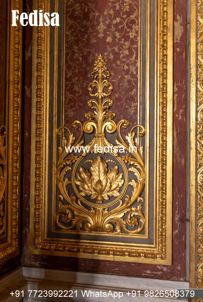 Baroque Wall Design Normal False Ceiling Design No-812