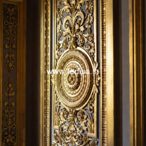 Marble Wall Design Corridor False Ceiling No-818