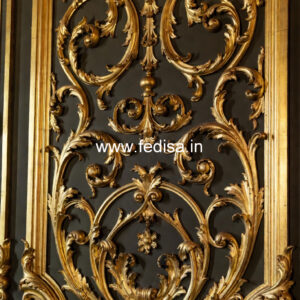 Classic Living Room Wall Design Passage False Ceiling Design No-823