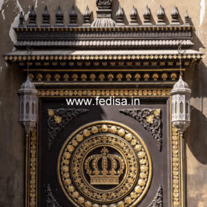 Bedroom Classic Wall Decor False Roof Design No-824