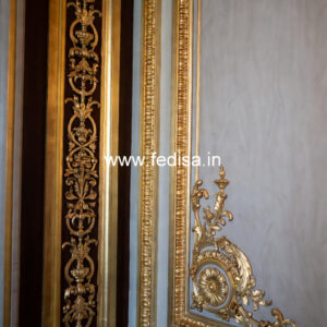 Luxury Wall Patterns Mandir Ceiling Design No-835