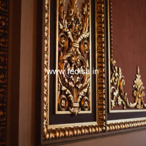 Luxury Wall Design Pop Molding Corner Design No-841