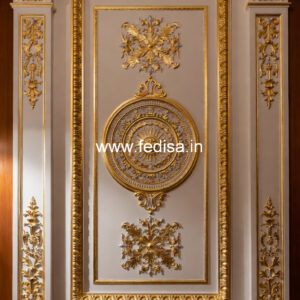 Colonial Wall Decor Office Pop Ceiling Design No-846