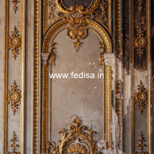Antique Wall Design Reception Ceiling Design No-852