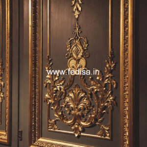 Textured Wall Finish Ceiling Fan Design For Hall No-857