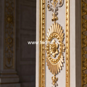 Hallway Wall Design Traditional False Ceiling With Two Fans No-864