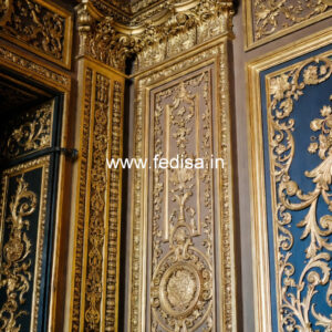 Heritage Wall Style Unique False Ceiling Design No-887