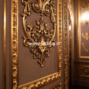 Wall Paneling Classic Style Floor Ceiling Design For Bedroom No-893