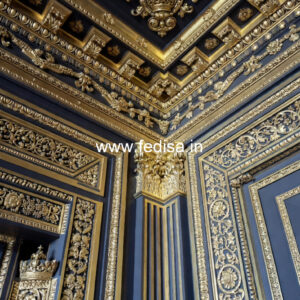 Plaster Wall Design Wooden False Ceiling Design For Bedroom No-934