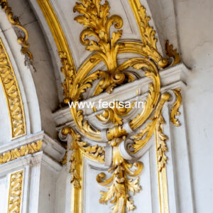 Classic Wall Design L Shape Hall Ceiling Design No-951