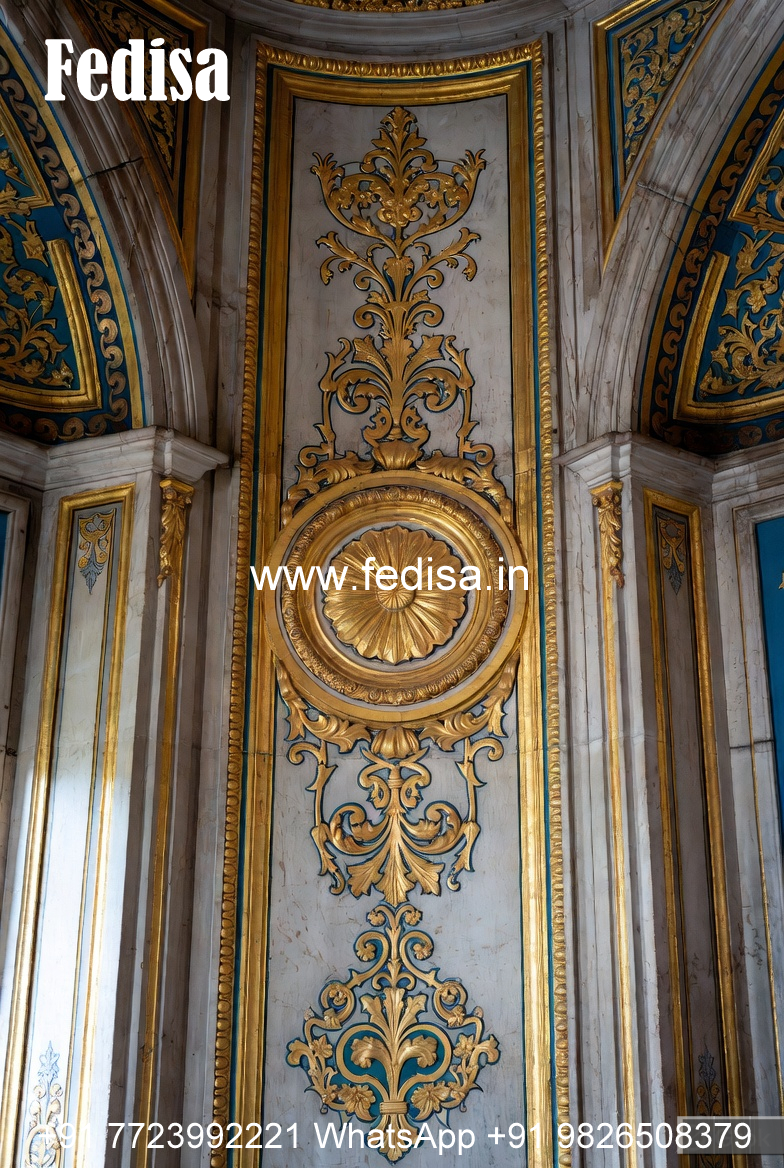 Wall Paneling Classic Style Bedroom Pop Design Plus Minus No-969