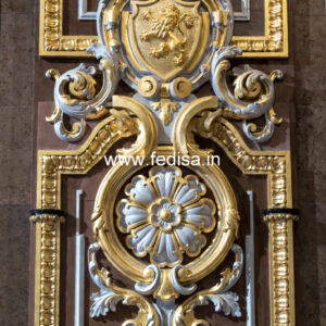 Heritage Wall Style False Ceiling Design For Balcony No-1001