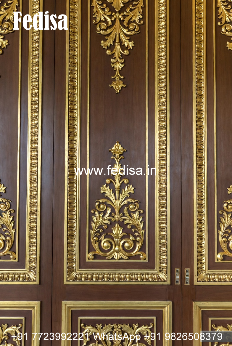 Neoclassical Wall Decor Lobby Ceiling Design For Home No-1003