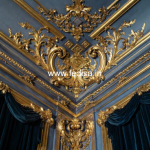 Textured Wall Finish Simple Pvc Ceiling Design No-1009