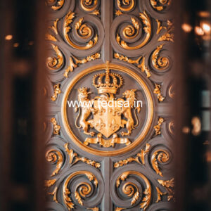 Classic Interior Walls Foyer Ceiling Design No-1032