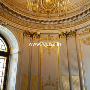 Marble Wall Design Small Dining Room Ceiling Design No-1046