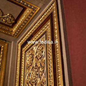 Victorian Wall Design False Ceiling Square Design No-1073