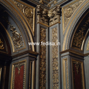 Wooden Wall Panel Design Simple Pop Design For Dining Room No-1081