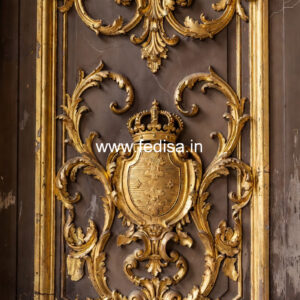 Heritage Wall Style Design Of False Ceiling For Drawing Room No-1115