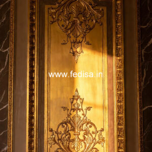 Wall Art Classic Style False Ceiling Design For Showroom No-1140
