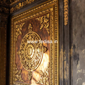 Classic Living Room Wall Design Gypsum Design For Hall No-1165