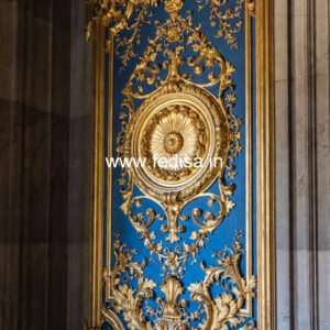 European Classic Wall Pop Double Fan Design No-1189