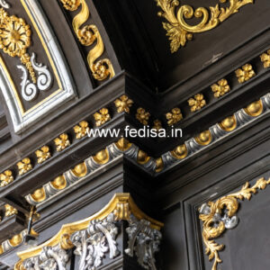 Wall Frame Design Classic 3 Fan Box Pop Design No-1248
