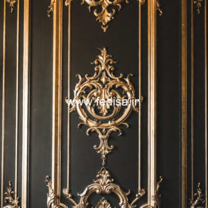 Wall Paneling Classic Style Best False Ceiling Design For Living Room No-1273