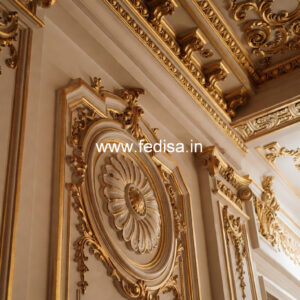 Classic Living Room Wall Design For Ceiling Design Hall No-1279