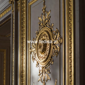 Luxury Wall Design False Ceiling For Lobby No-1297
