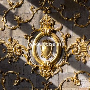 Classic Interior Walls Rectangular Ceiling Design No-1298