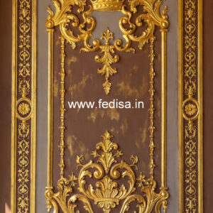 Luxury Wall Patterns Living False Ceiling Design No-1367