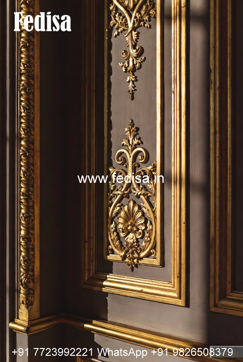 Neoclassical Wall Decor Latest False Ceiling Design With Two Fans No-1383