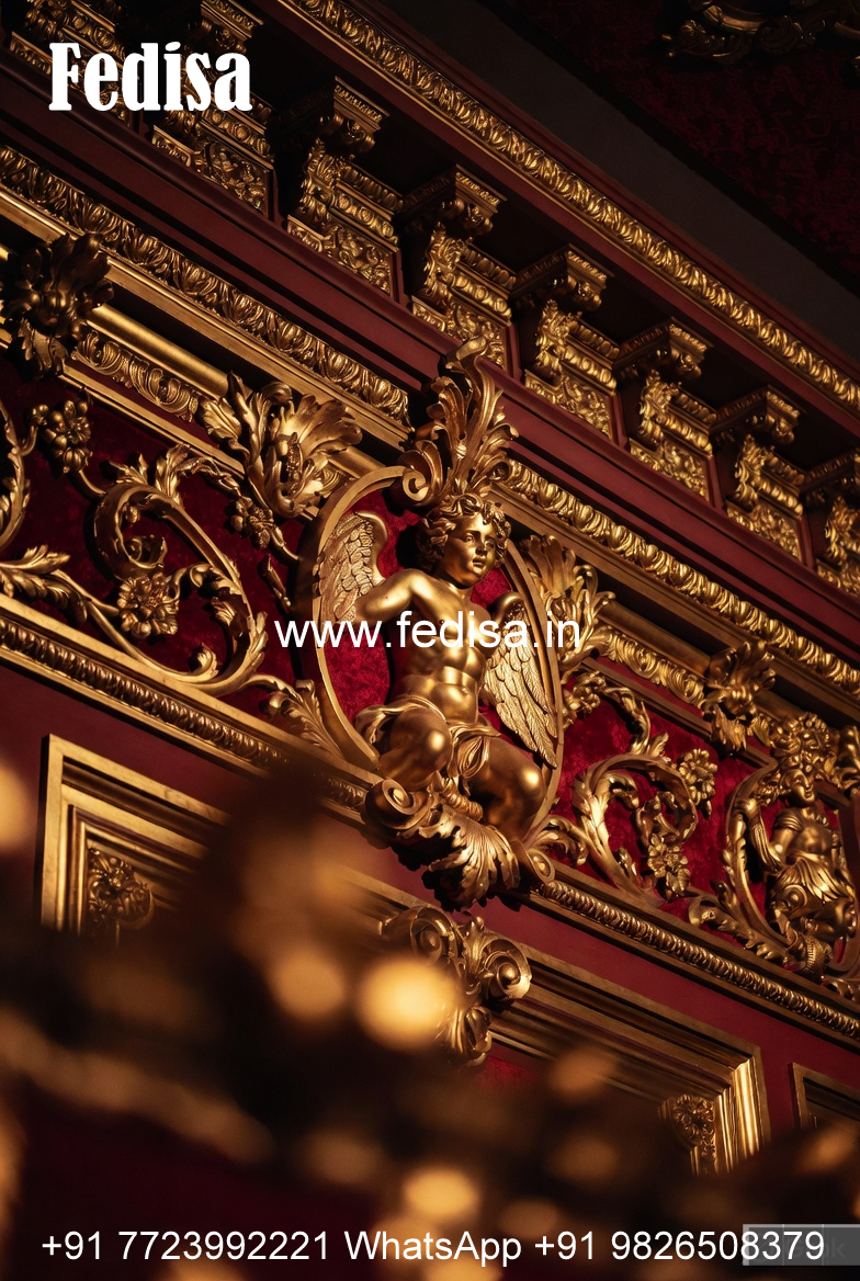 Wall Paneling Classic Style Step Ceiling Design No-1387