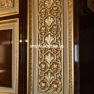 Stone Wall Cladding Circular Ceiling Design No-1392