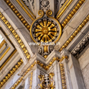 Textured Wall Finish Raw Ceiling Design No-1427