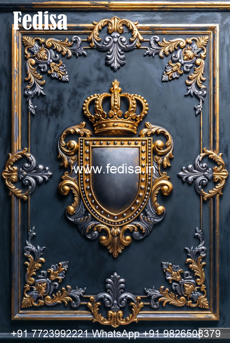 Carved Wall Panels Best Fall Ceiling Design No-1439